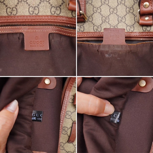 AI53❤️ GUCCI GG Plus Monogram Joy Boston - Picture 12 of 14